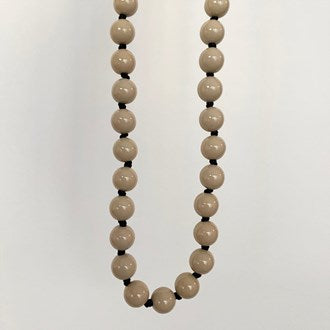Beaded Glasses Chain - Beige