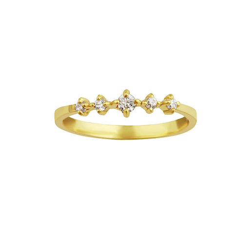 Anillo Tiara Pave - J & Co