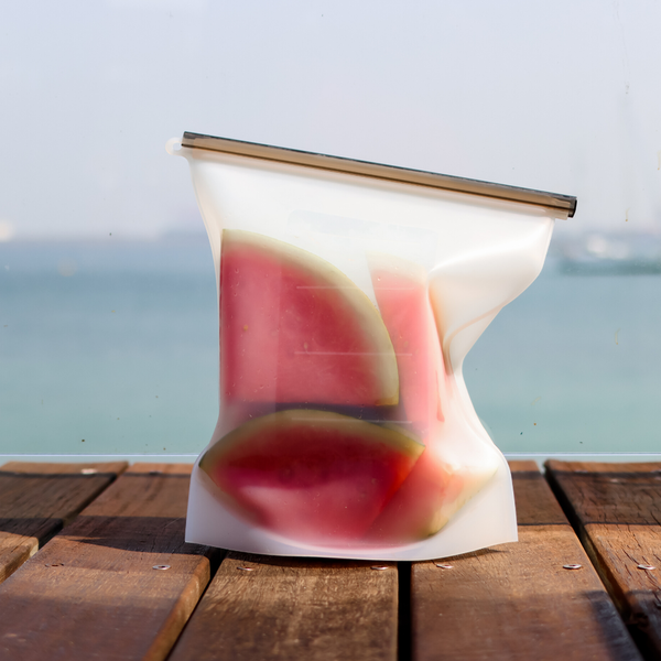 Bolsa con cremallera reutilizable