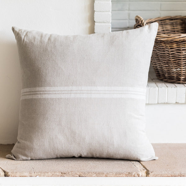Bien Cushion Cover - White - French Consul