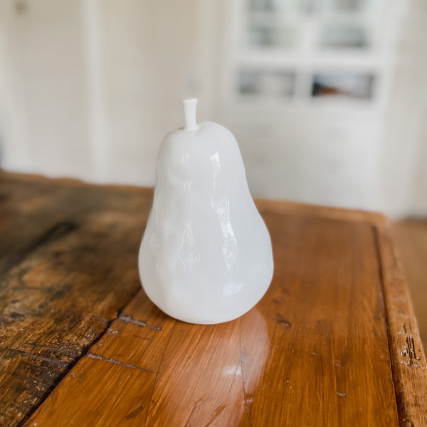 Large Ceramic Pear