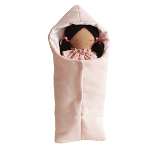 Mini Sleeping Bag - Pale Pink - Alimrose