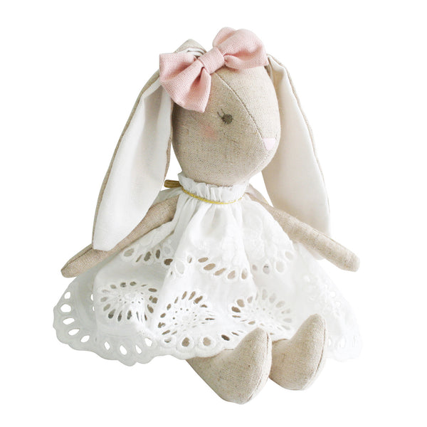 嬰兒刺繡兔子 25 公分 - Alimrose