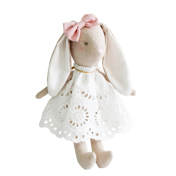 嬰兒刺繡兔子 25 公分 - Alimrose