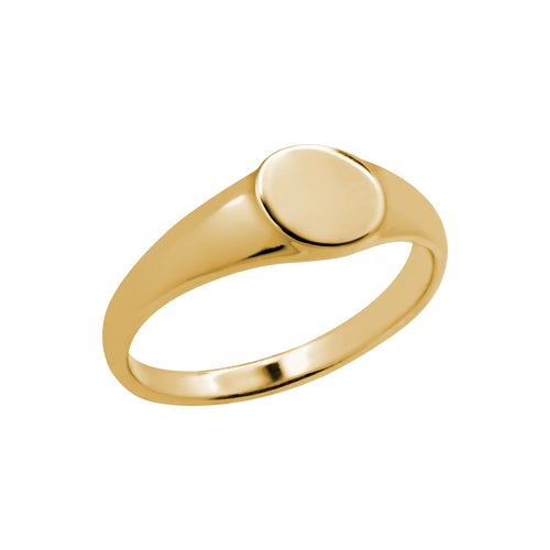 Minimal Signet Ring - J & Co