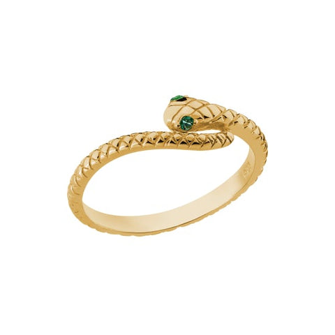 Textured Snake Ring - J & Co