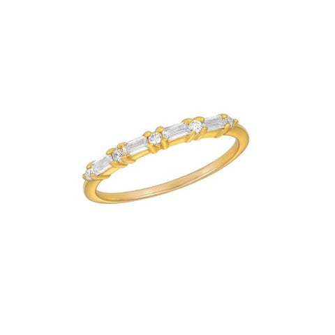 Cluster Baguette Ring - J & Co