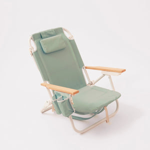 Deluxe Beach Chair - Sage - Sunnylife