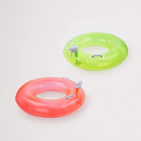 Pool Ring Soakers - Citrus/Neon Coral - Set of 2 - Sunnylife